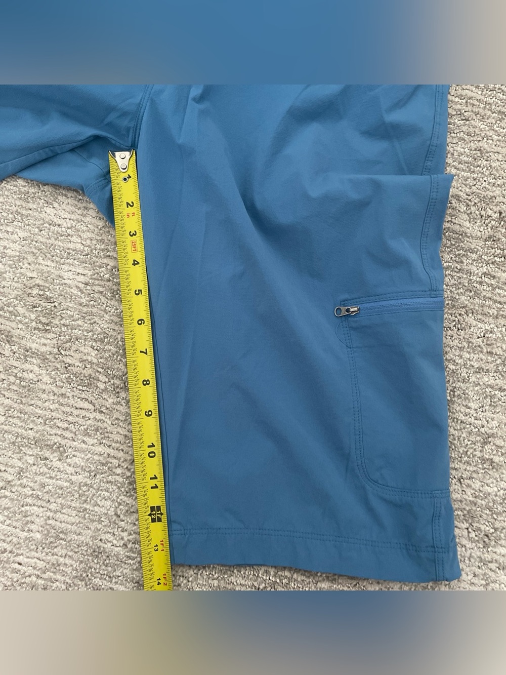 Outdoor Research Ferrosi Shorts Women's Size 12 Blue Lightweight Stretch Hiking - Picture 3 of 10
